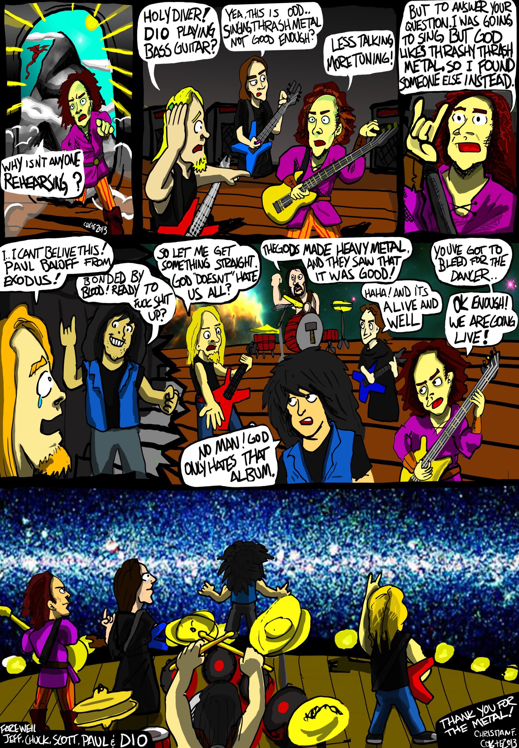 Farewell, Kings of Metal!!(Jeff Hanneman RIP \m/ SLAYER)