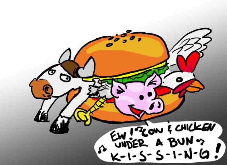 You don’t need egg for hamburgers