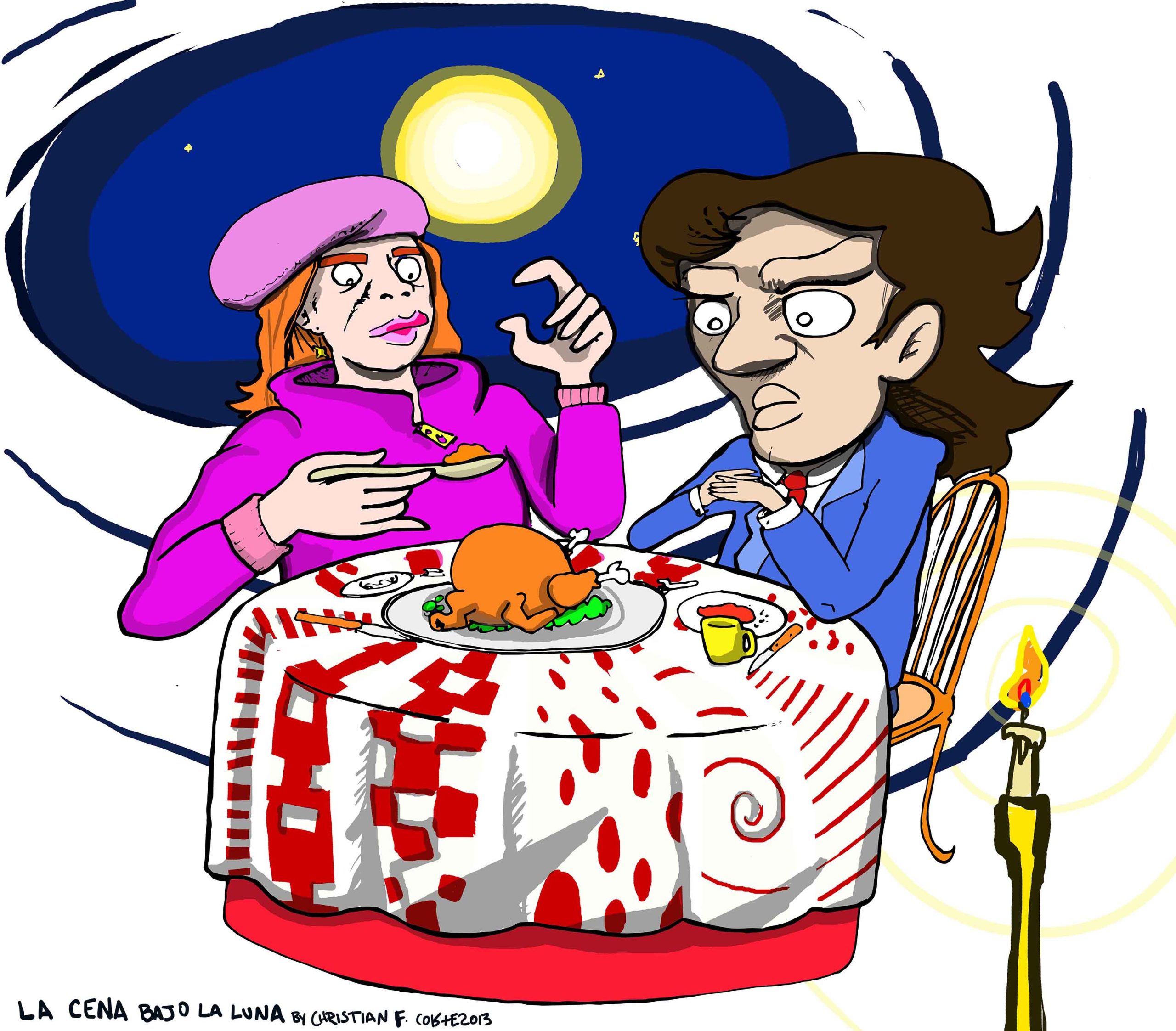 Dinner Under the Moonlight